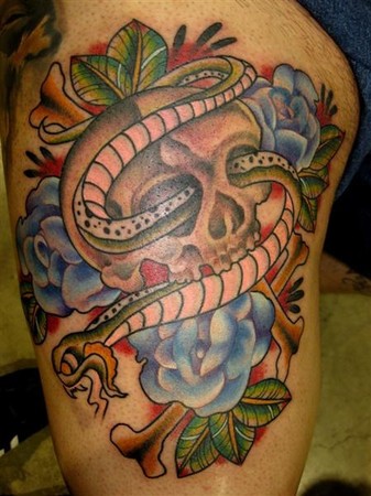 Tattoos - Skull tattoos - 
